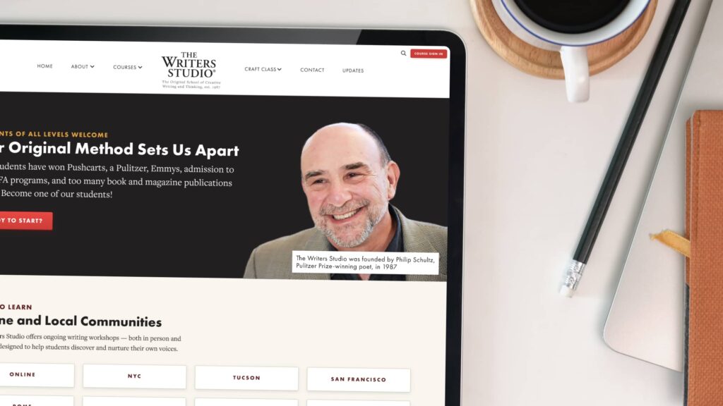 Read the article, "The Writers Studio"